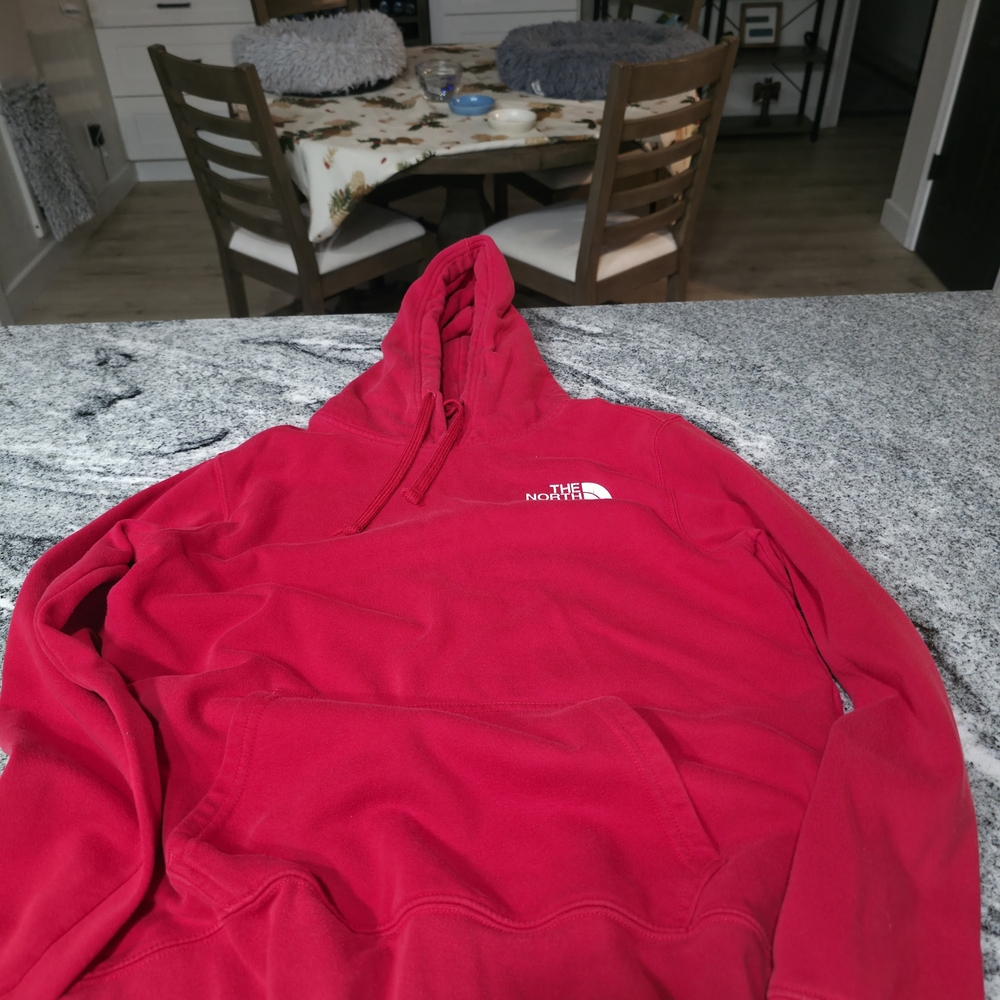 The North Face Men's Vibrant Red Hoodie